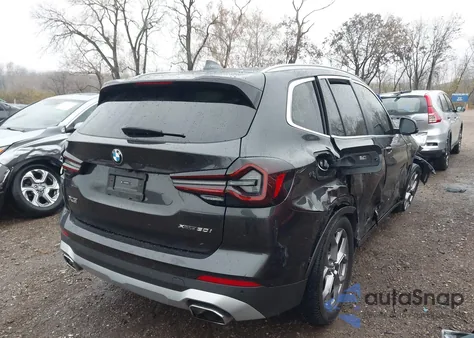 2024 BMW X3 xDrive30I из США, поврежденный, VIN 5UX53DP0XR9W64582